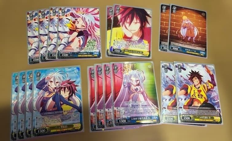 WS　ノーゲーム・ノーライフ　『 』　くうはく　デッキ　4門4風