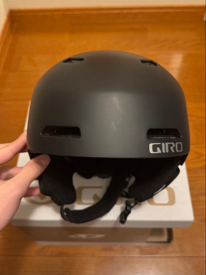GIRO LEDGE FS MIPS マッドブラック ヘルメット（一度使用）