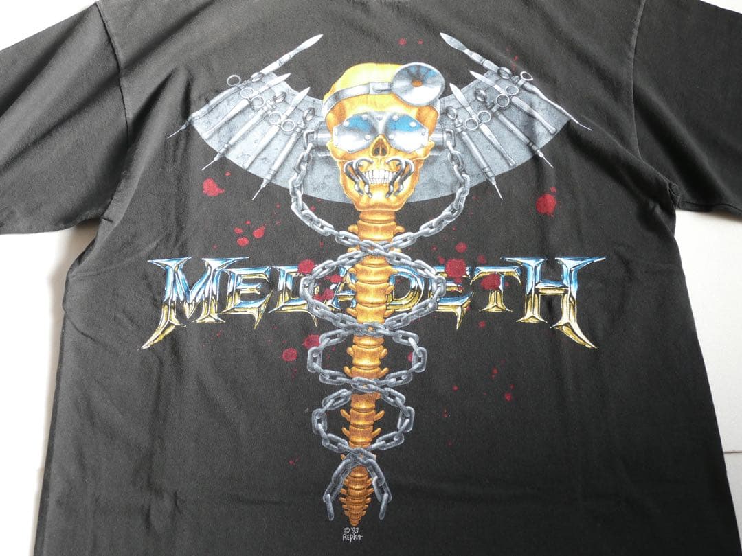 Megadeth gaint XL メガデス ビンテージTシャツ 90s