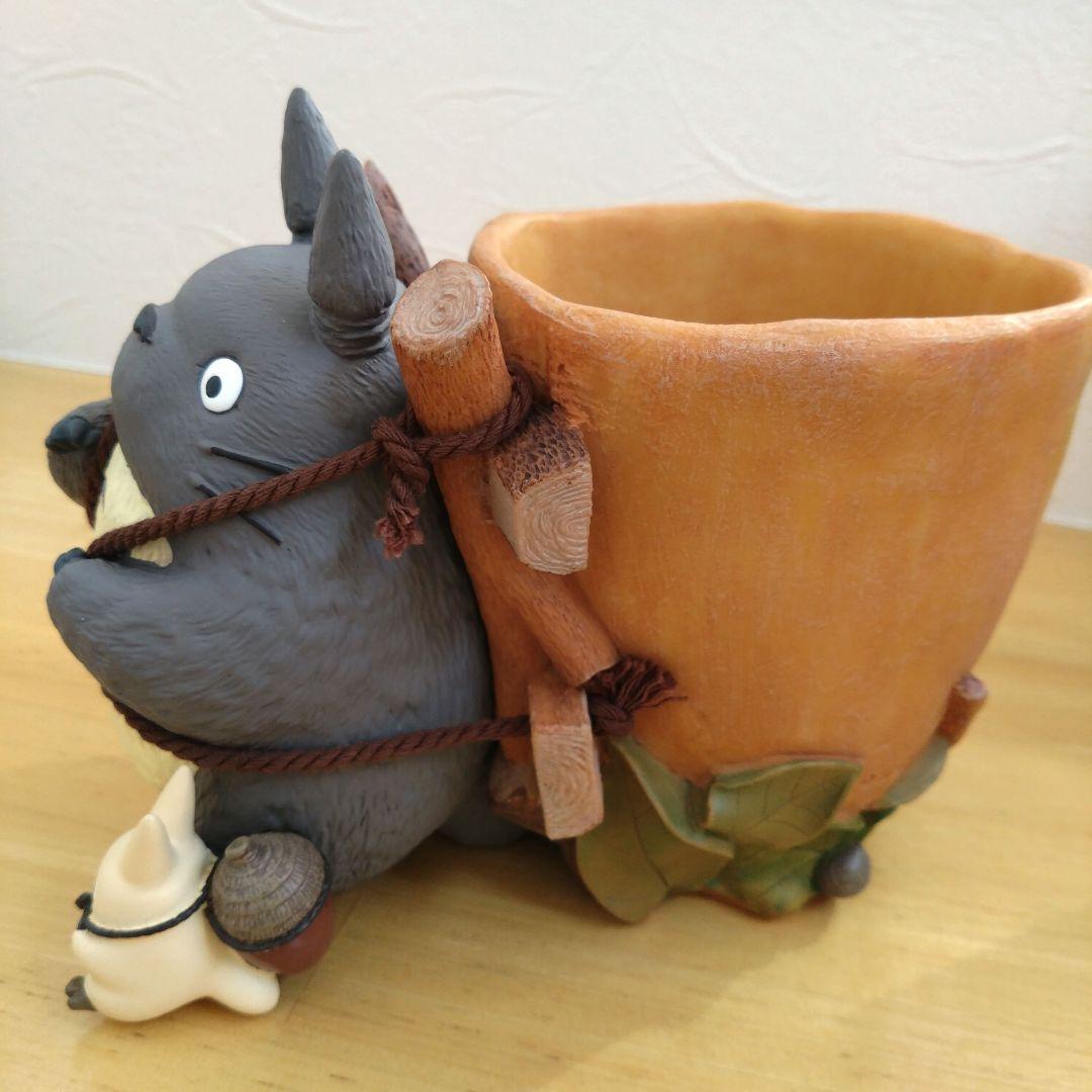 【未使用】となりのトトロ プランター カバー トトロのお届け よいこらしょ