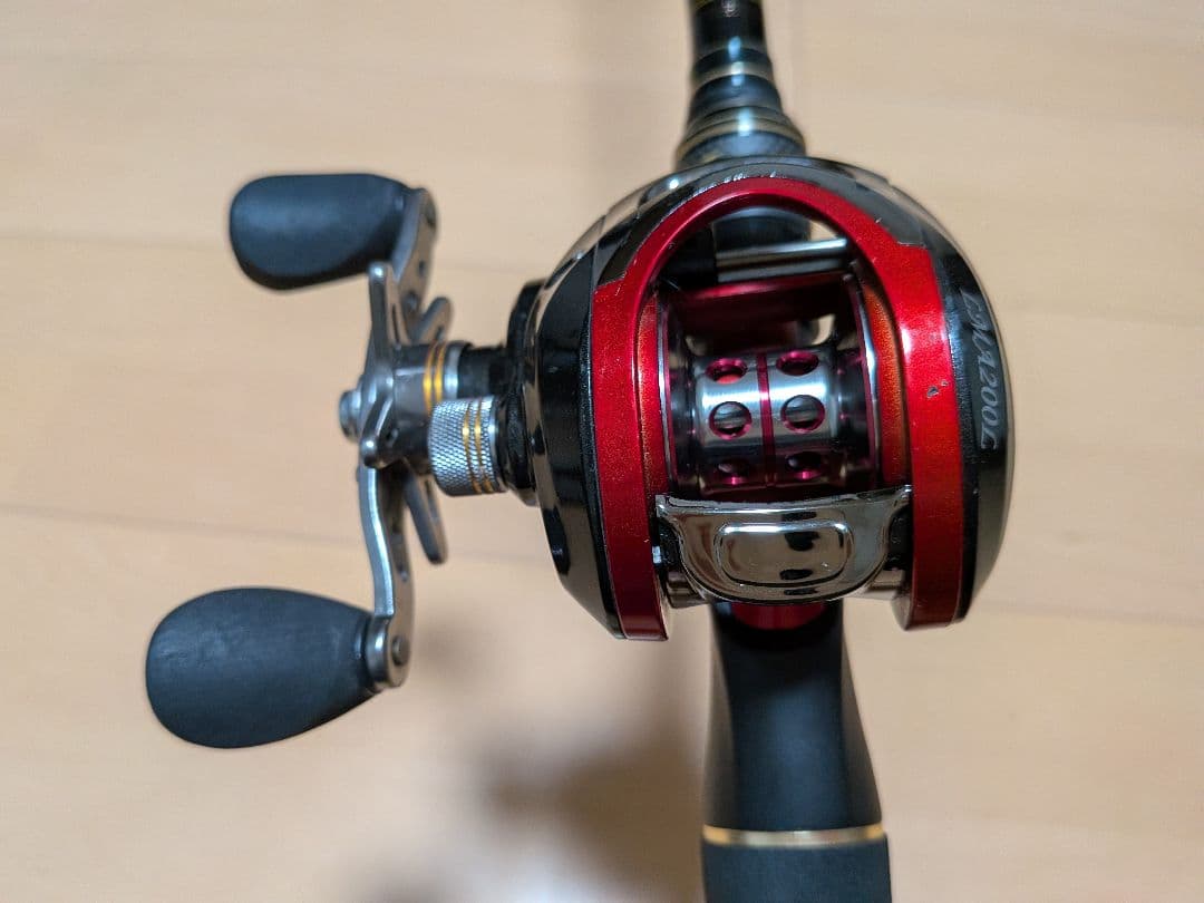 タコ　タコ釣り　オクトパス　ロッド　リール　左巻き　本体　セット