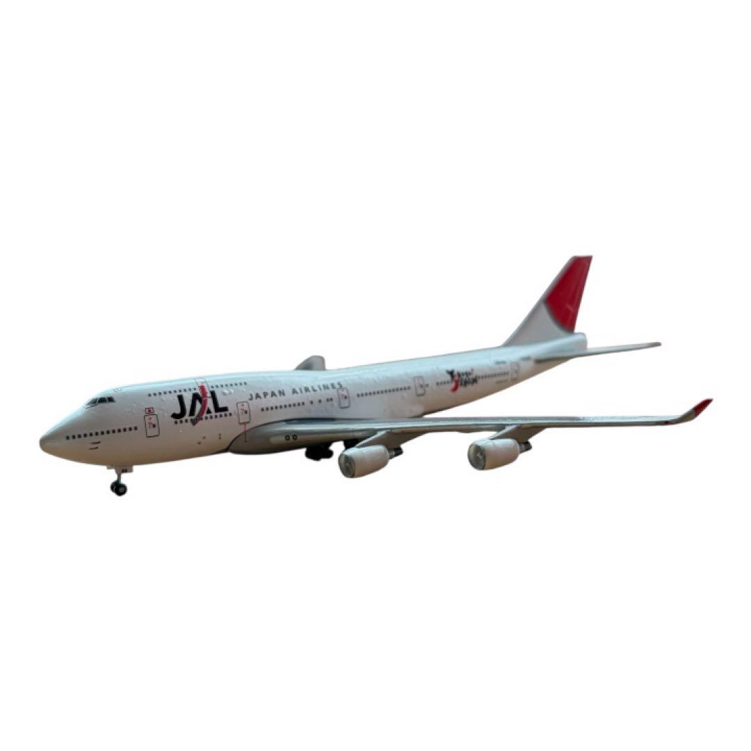 JAL B747-446 YOKOSO JAPAN 1/500 ダイキャスト