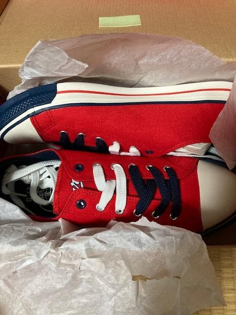 カープ×ニチマン　コラボスニーカー　CARP　302　27.0ｃｍ　レッド