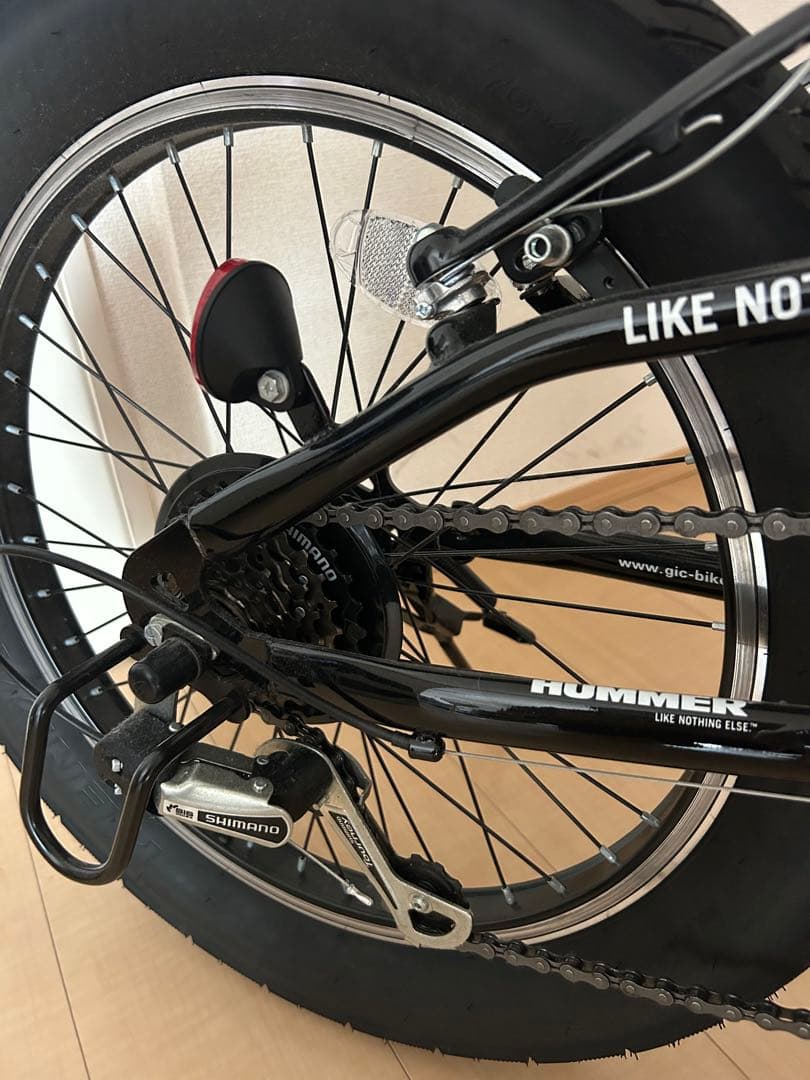 HUMMER 折りたたみ自転車 黒