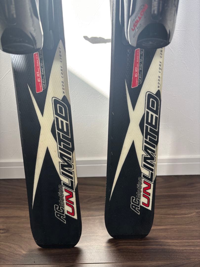 【人気商品】Volkl アンリミテッド AC ビンディングセット　163cm