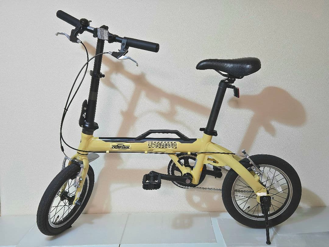 引取限定 折り畳み自転車 あさひログアウトランク-L 14インチ【輪行バッグ付】