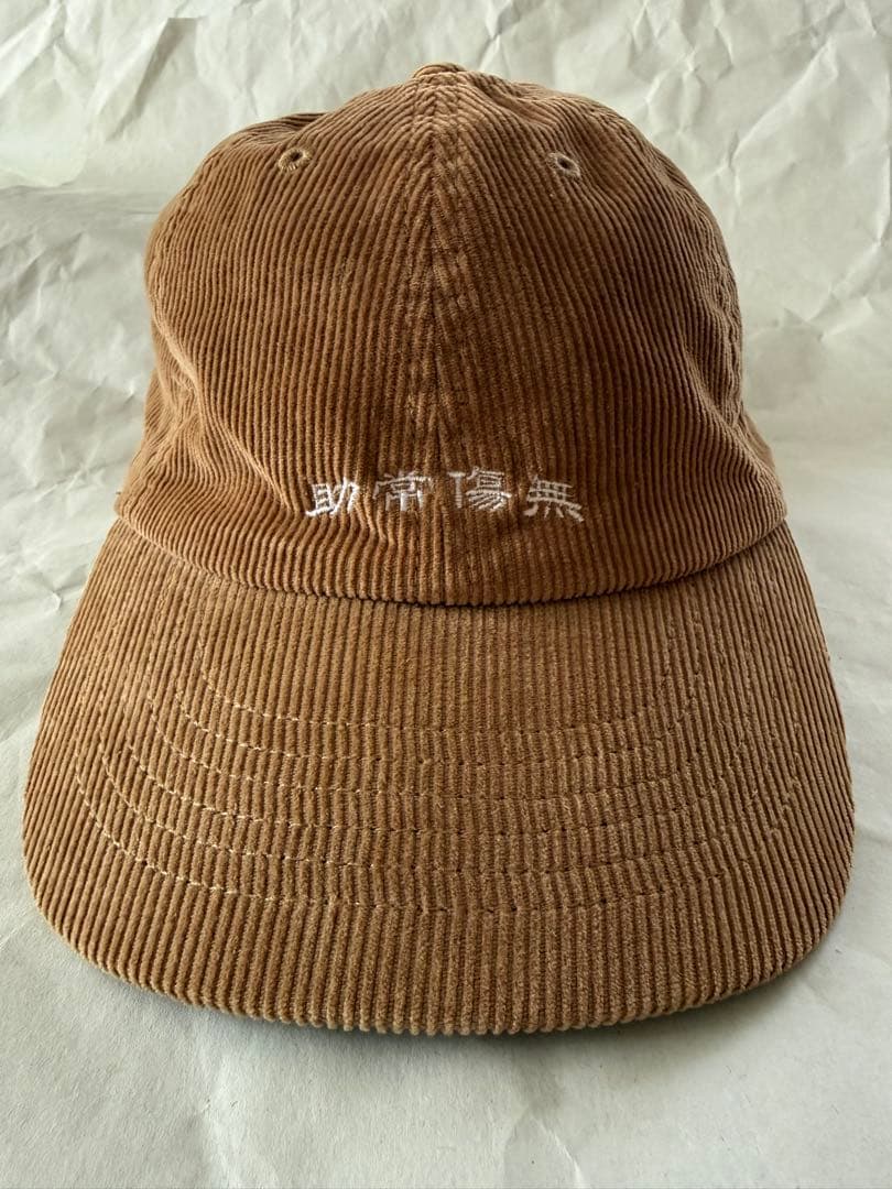 【未使用品】藤井風 助常傷無 キャップ ベージュ