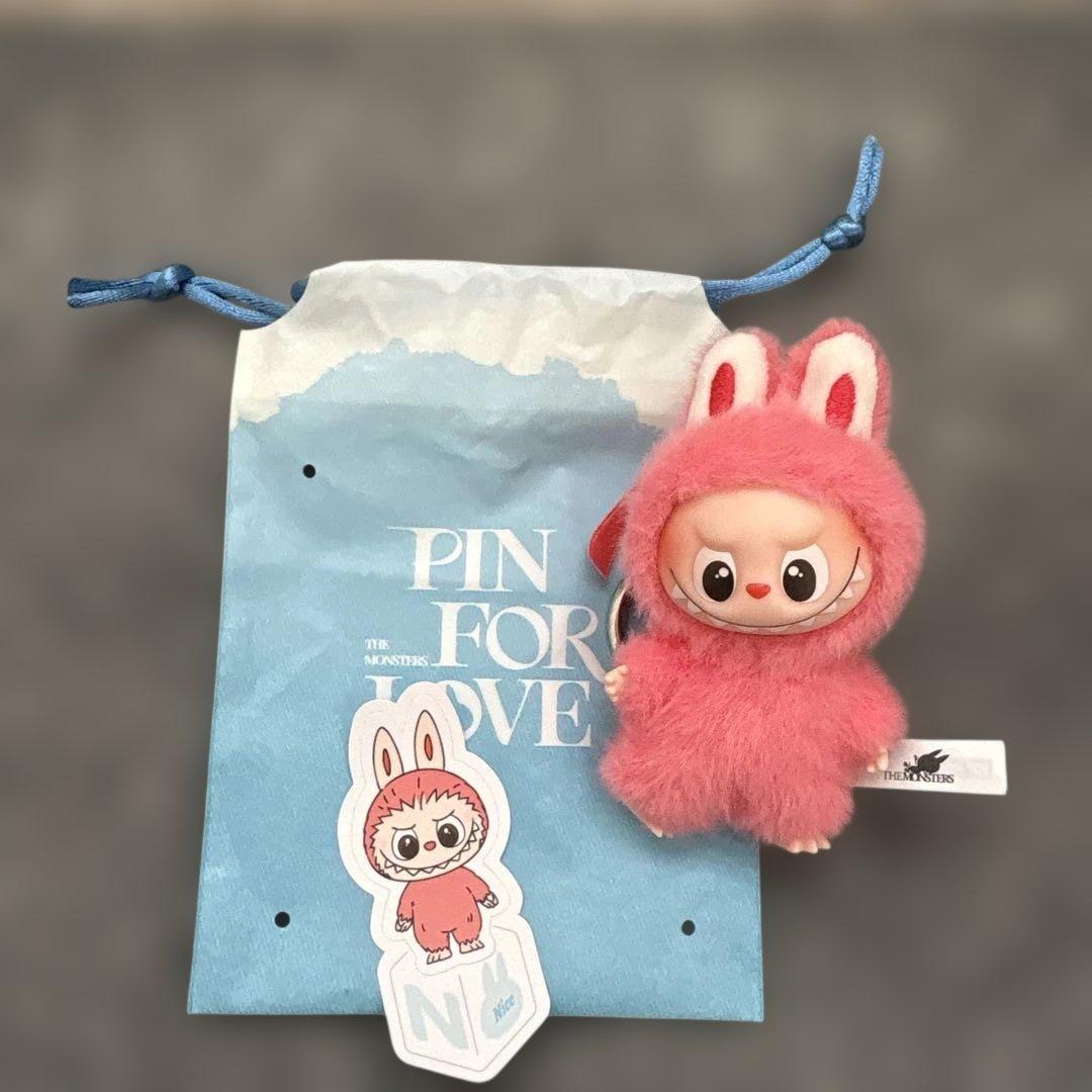 オマケ付き　正規品　ラブブ　 ぬいぐるみ・バッグセット　POP MART