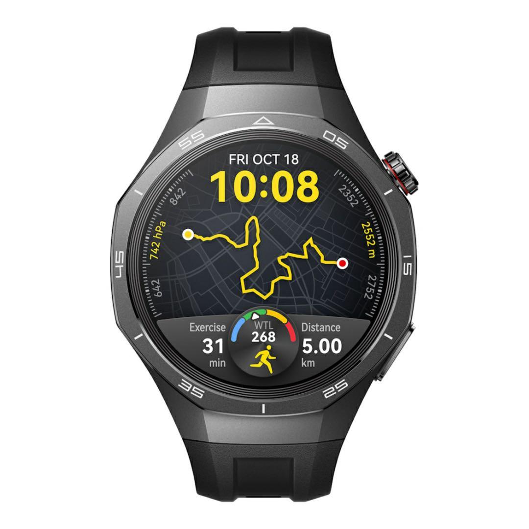 WATCH GT 5 Pro ブラック ゴルフ 距離測定器 距離計 時計
