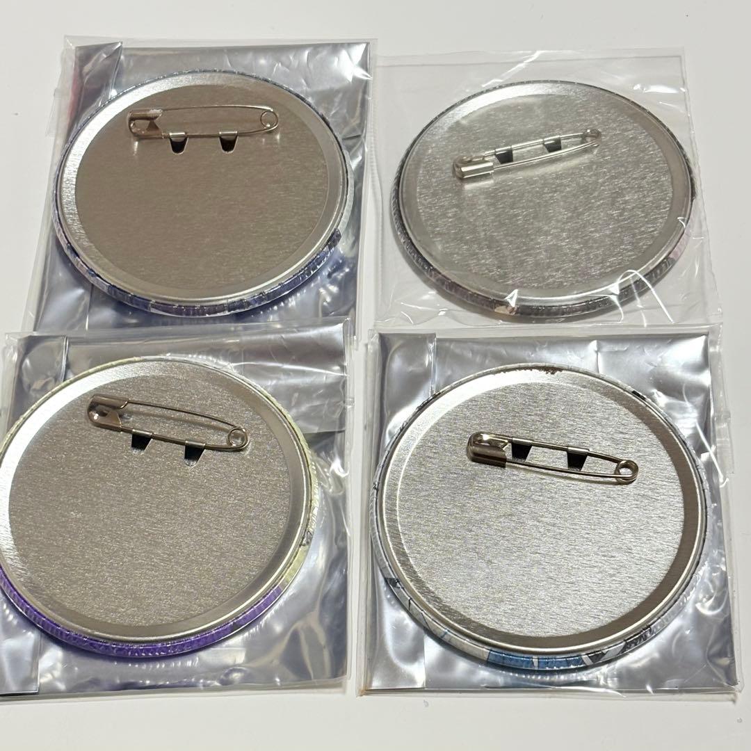 囀る鳥は羽ばたかない 矢代 百目鬼 ドでか缶バッジ 4個セット ヨネダコウ