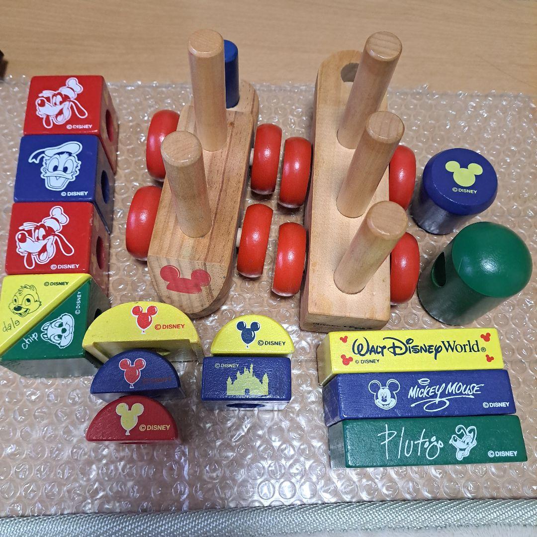 ディズニー 木製おもちゃ