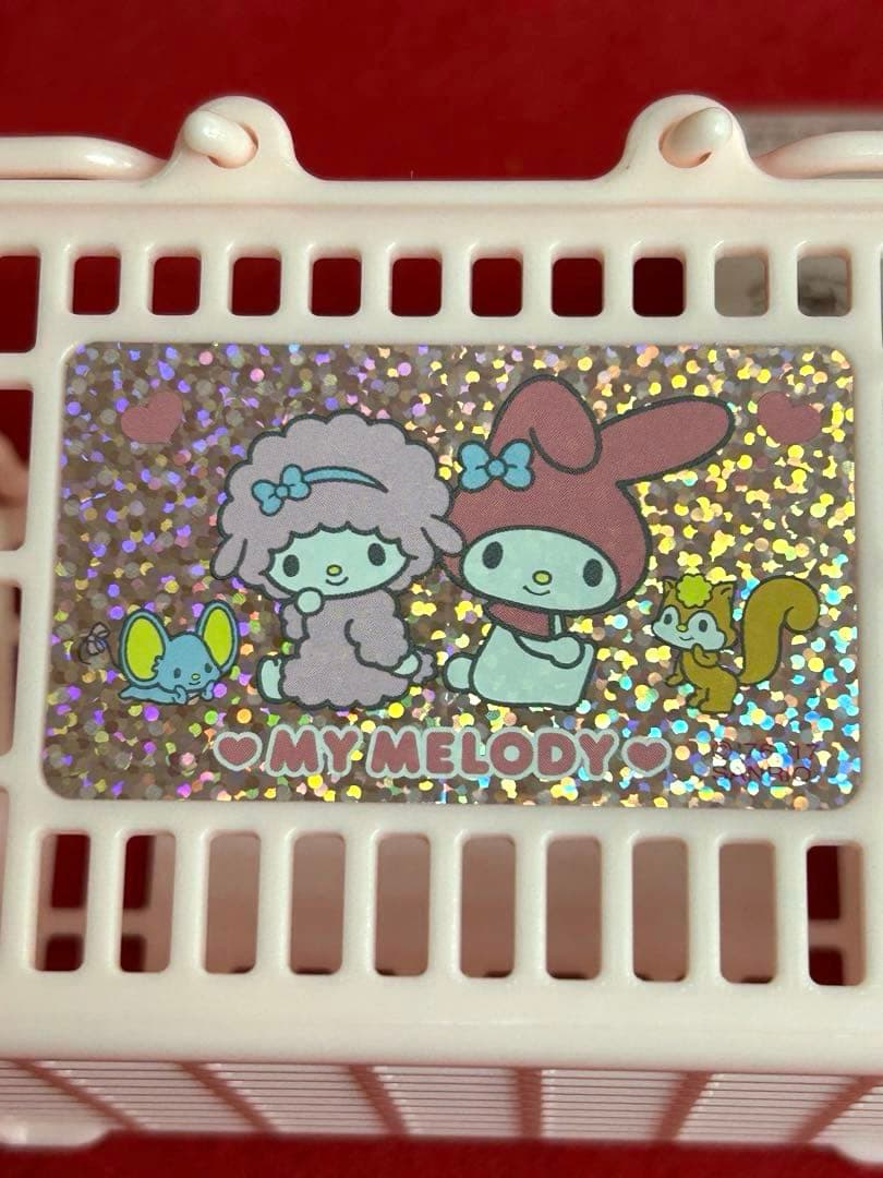 マイメロ　えらんでシリーズ マスコット&ミニバスケット　未使用
