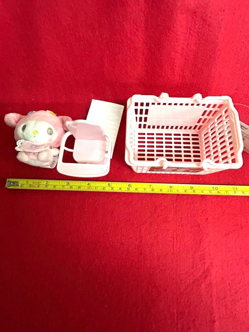 マイメロ　えらんでシリーズ マスコット&ミニバスケット　未使用