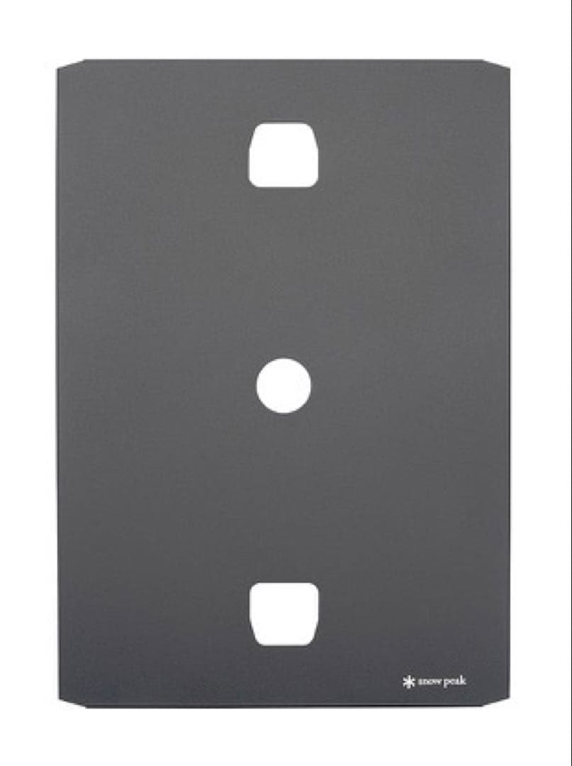  Peak フラットバーナー専用 リッドトレー ブラック　1枚(非売品)