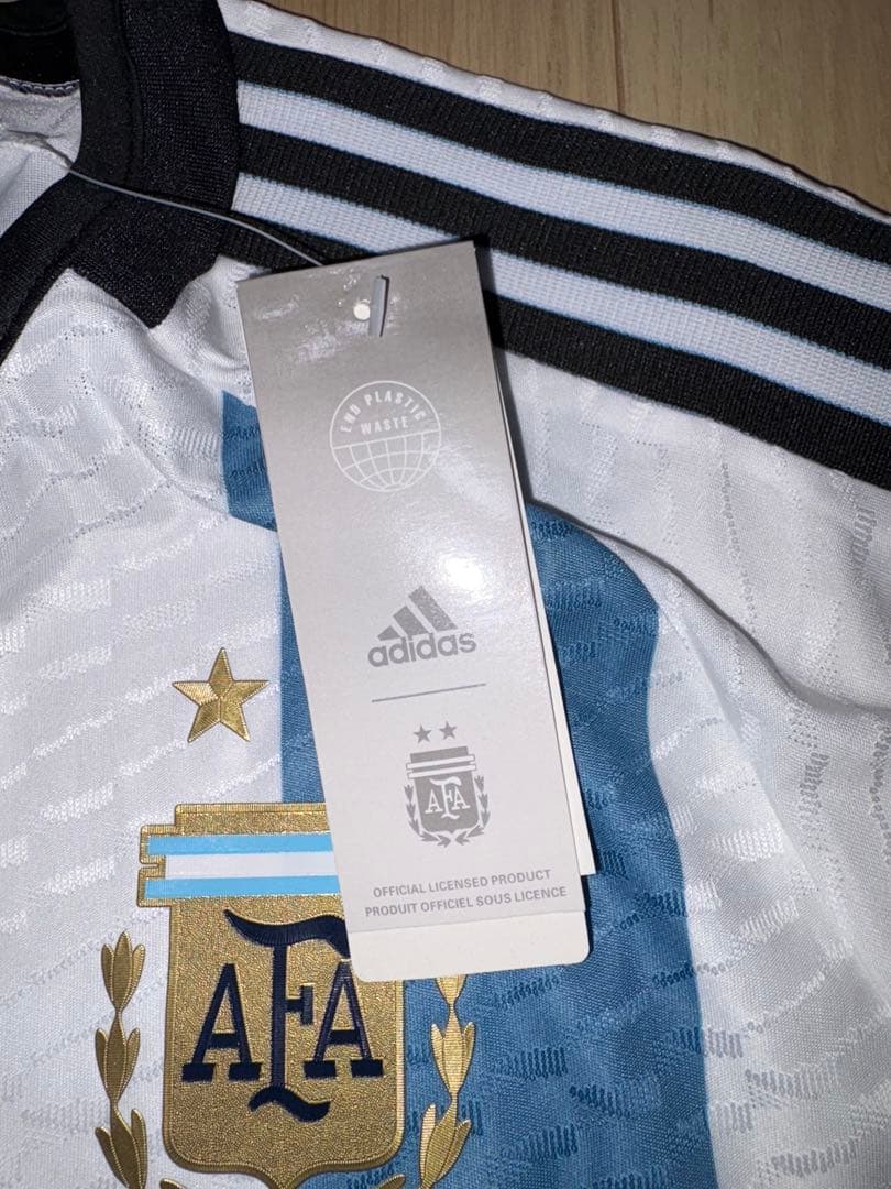 2022年　ワールドカップ　アルゼンチン代表 メッシ 10番 シャツ