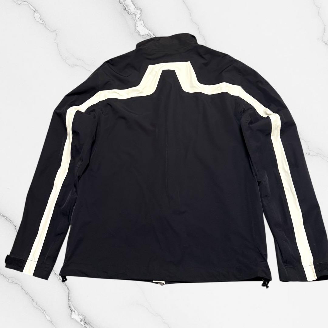 Jリンドバーグ J.LINDEBERGバックブリッジ　ジャケット サイズM 黒白