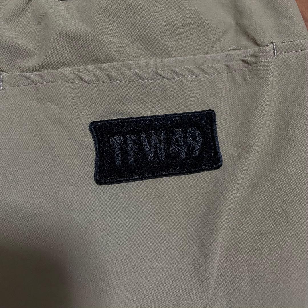 TFW49 セットアップ　ベージュ　L シャツ　ハーフパンツ　ゴルフ