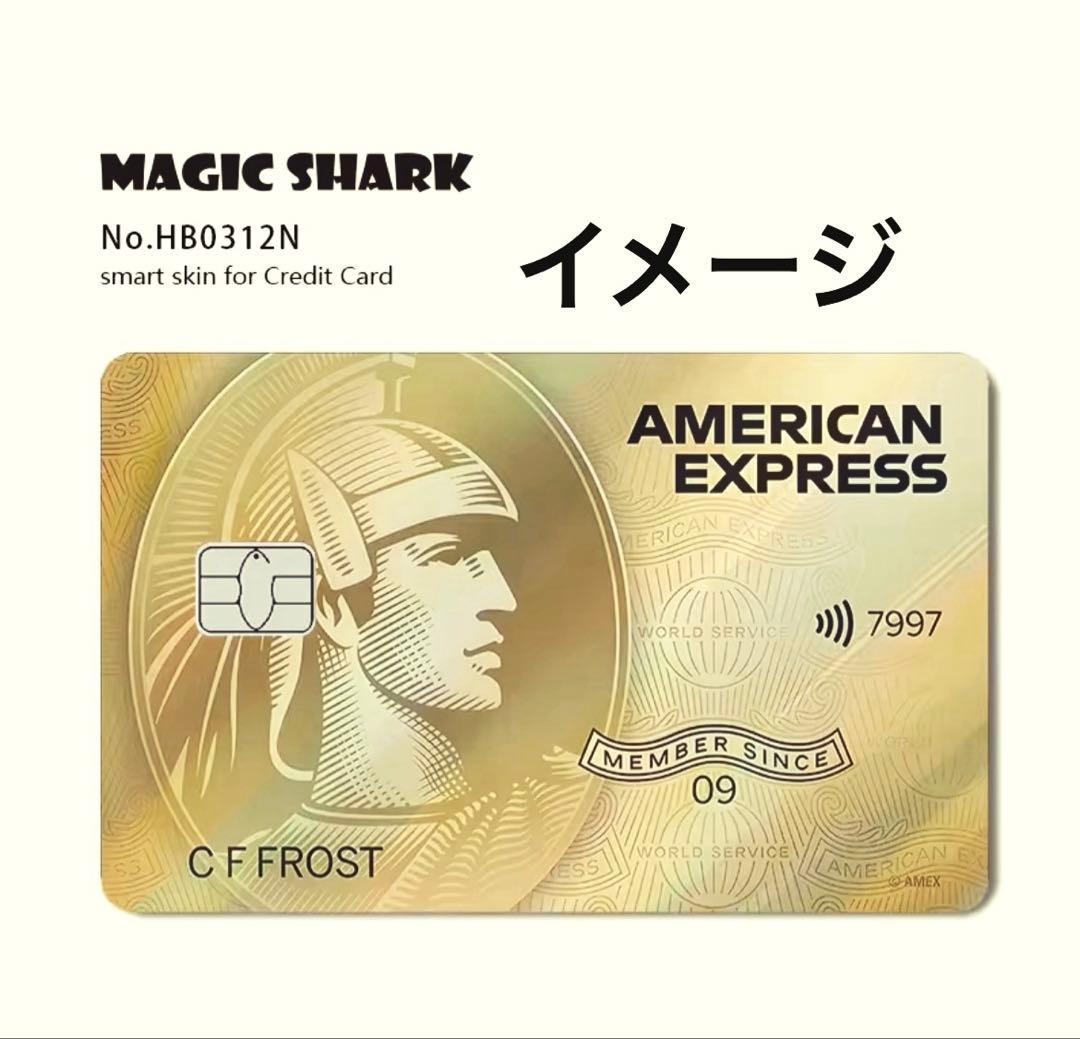 アメックス ビッグフェイスホログラム クレジット ステッカー AMEX 防犯