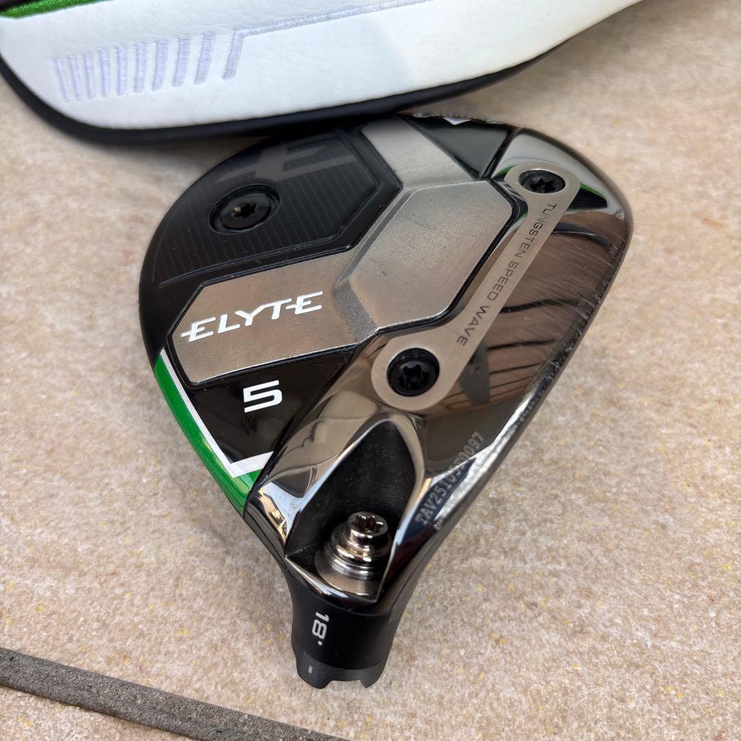 激レア　エリートフェアウェイウッドツアーバージョン5Wヘッドのみ　TAシリアル