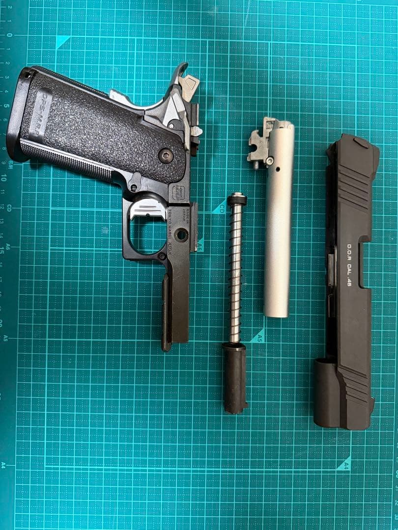 D.O.R CAL.45 ガスブローバックエアガン　ノンリコイル