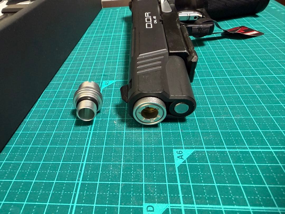 D.O.R CAL.45 ガスブローバックエアガン　ノンリコイル