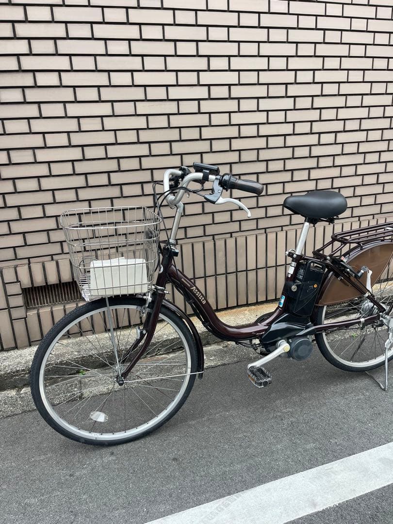 8.9ahブリヂストン電動アシスト自転車^_^