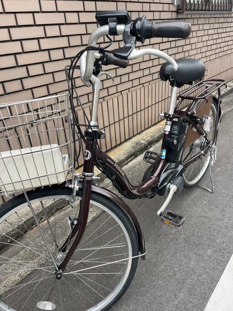 8.9ahブリヂストン電動アシスト自転車^_^