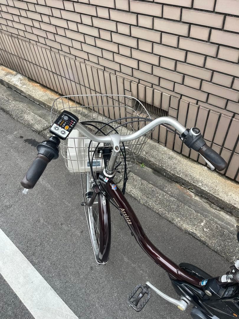 8.9ahブリヂストン電動アシスト自転車^_^