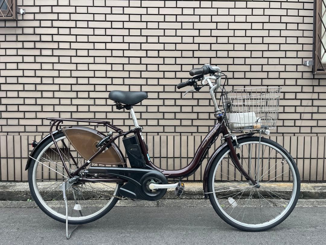 8.9ahブリヂストン電動アシスト自転車^_^
