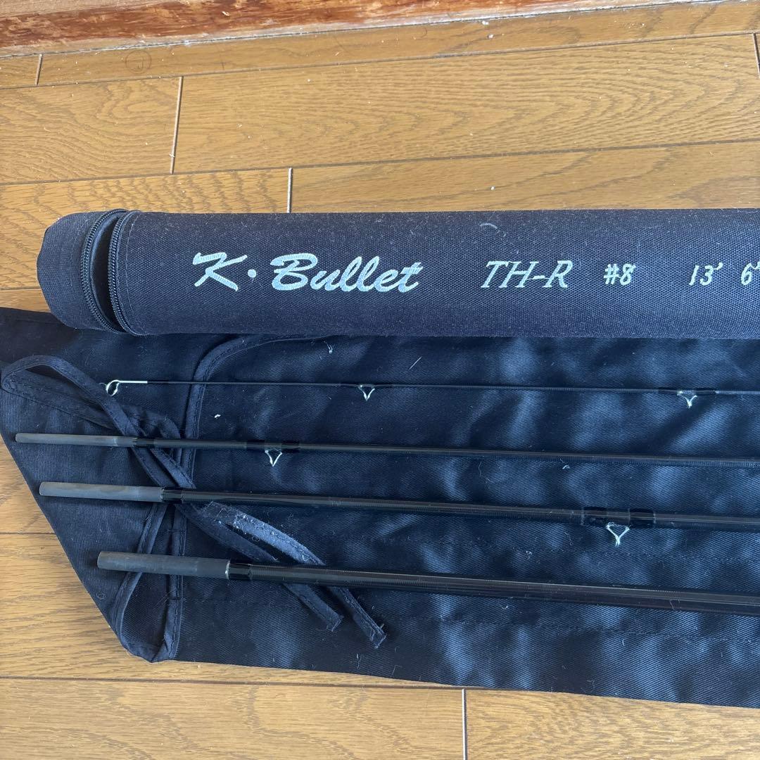 K.bullet TH-R #8 13.6ft リール、ラインセット