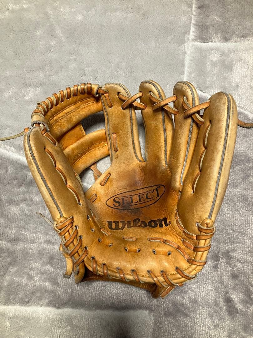 Wilson SELECT 軟式野球グローブ ベージュ