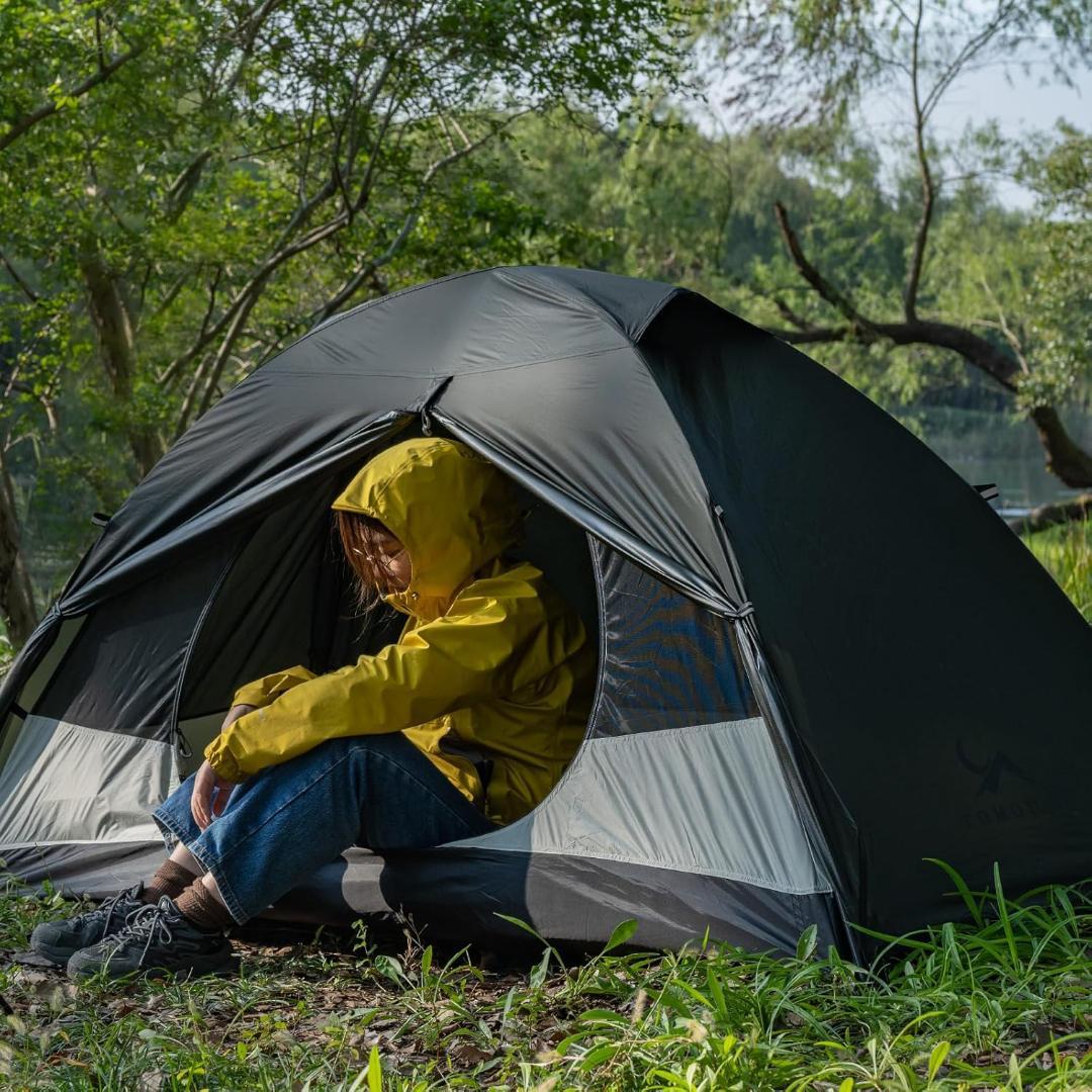 TOMOUNT ソロテント 20Dナイロン 超軽量テント 1人用