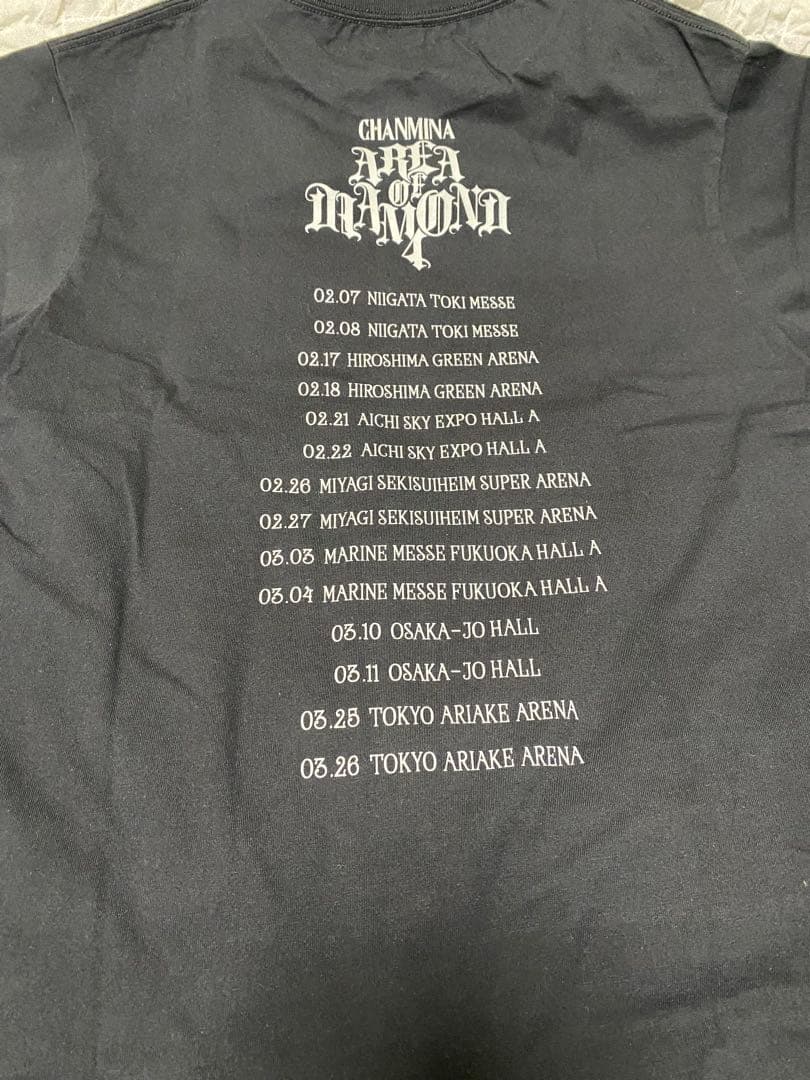ちゃんみなAREA OF DIAMOND Tシャツ M