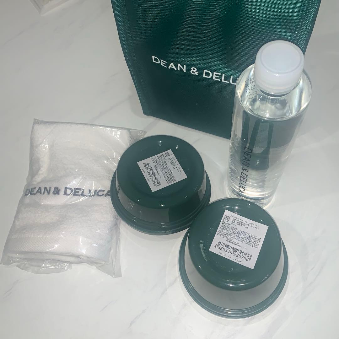 DEAN & DELUCAクーラーバッグセット SOHO グリーン　未使用完売品