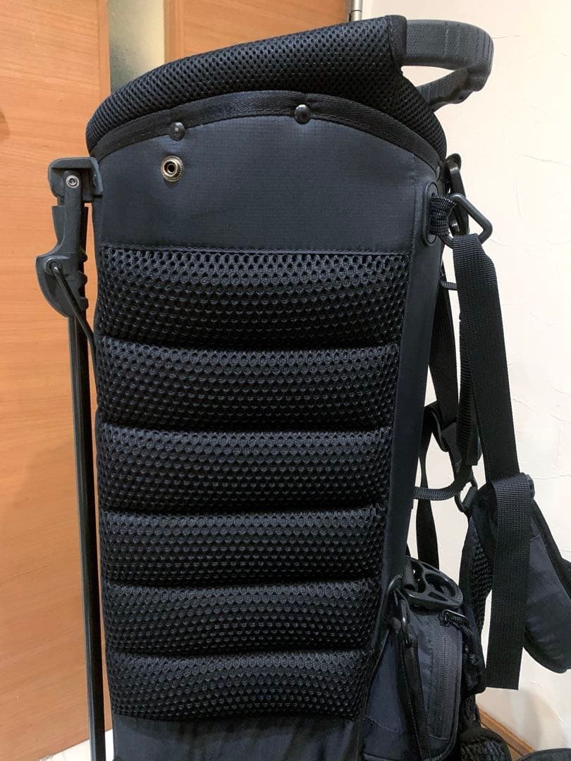 希少　完売　良品　ニューエラ　スタンド　キャディバッグ　迷彩ロゴ　カモフラ