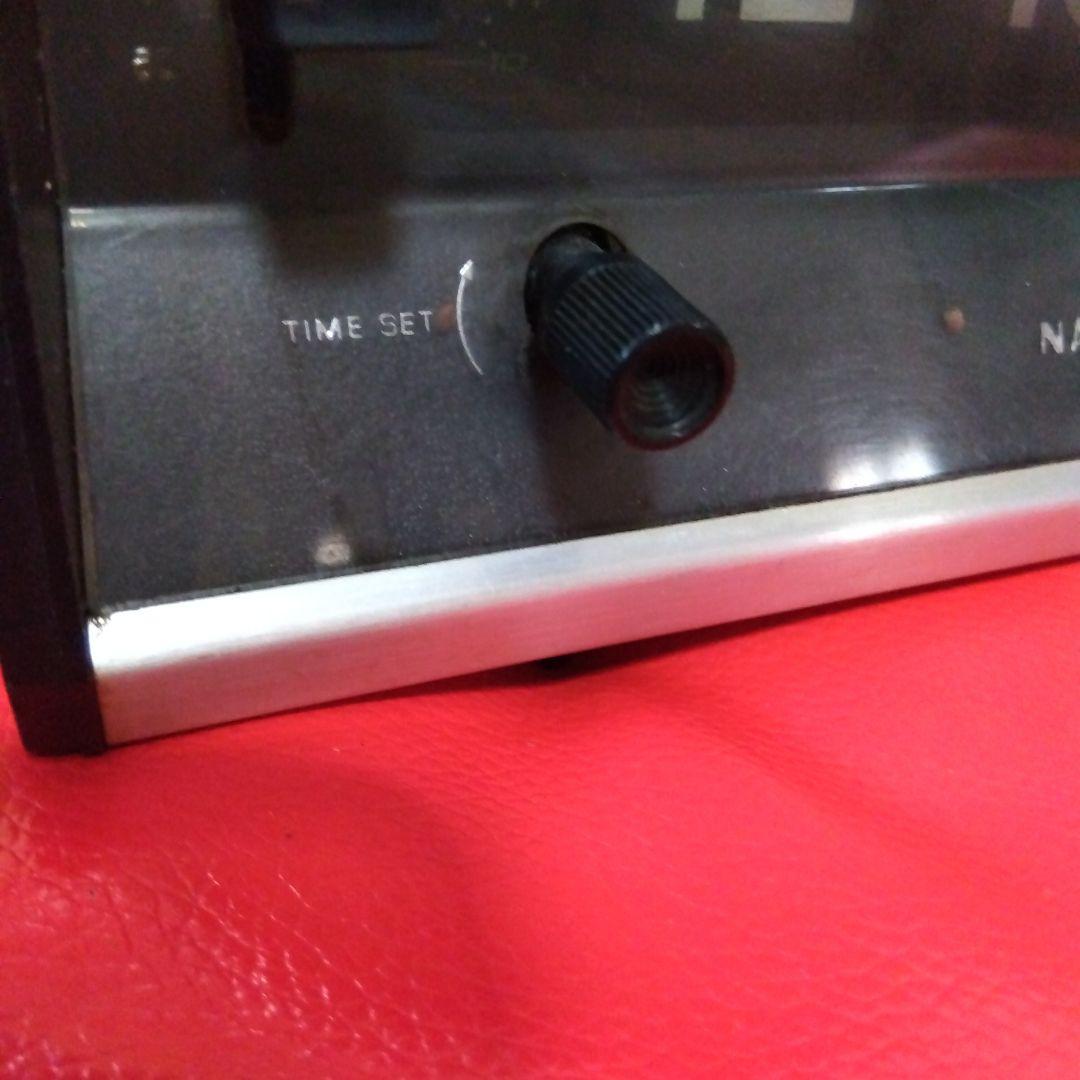 NATIONAL　PANASONIC　パタパタ時計ラジオ付き　　RC-703