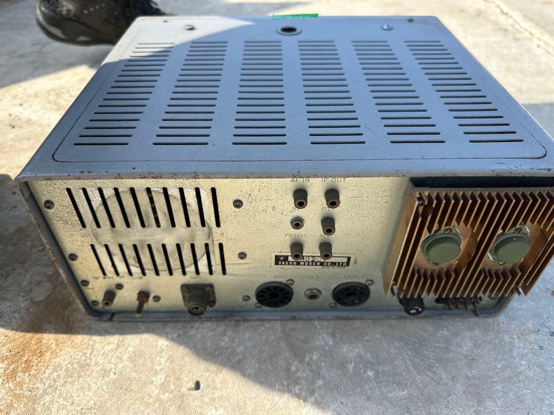 【現状品】YAESU TRANSCEIVER FT-101ZD 通電動作確認