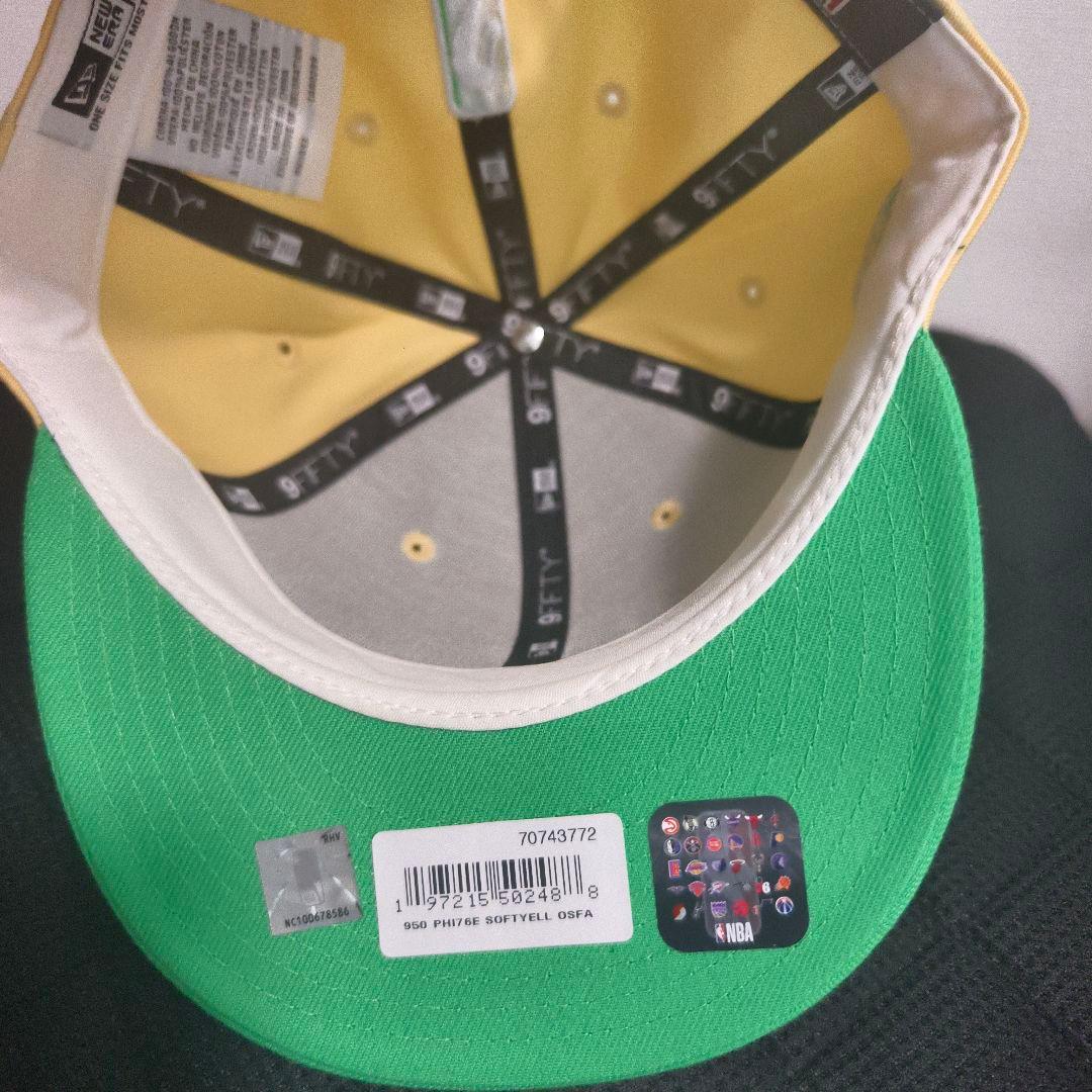 New Era フィラデルフィア・セブンティシクサーズ 9FIFTY キャップ