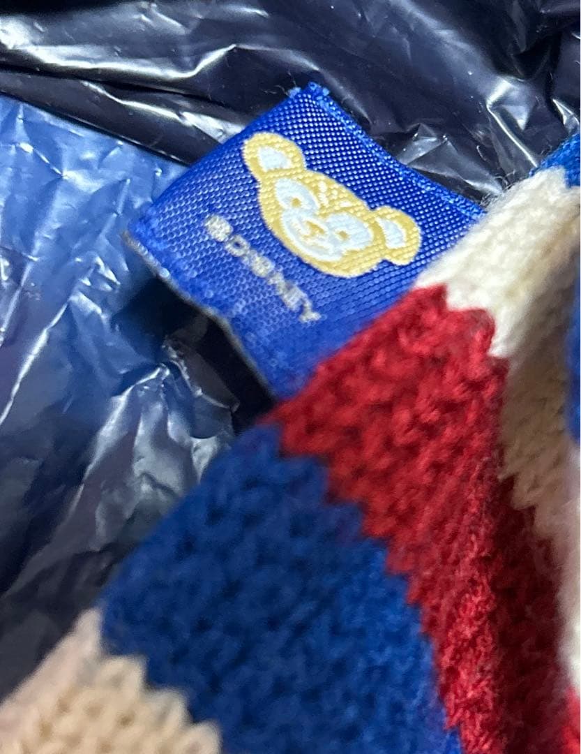 ディズニーシー　初期　ダッフィー　ぬいぐるみ　20th ウィンターシーズン