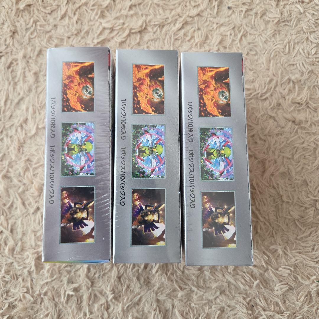 ポケモンカード　テラスタルフェスex　3箱