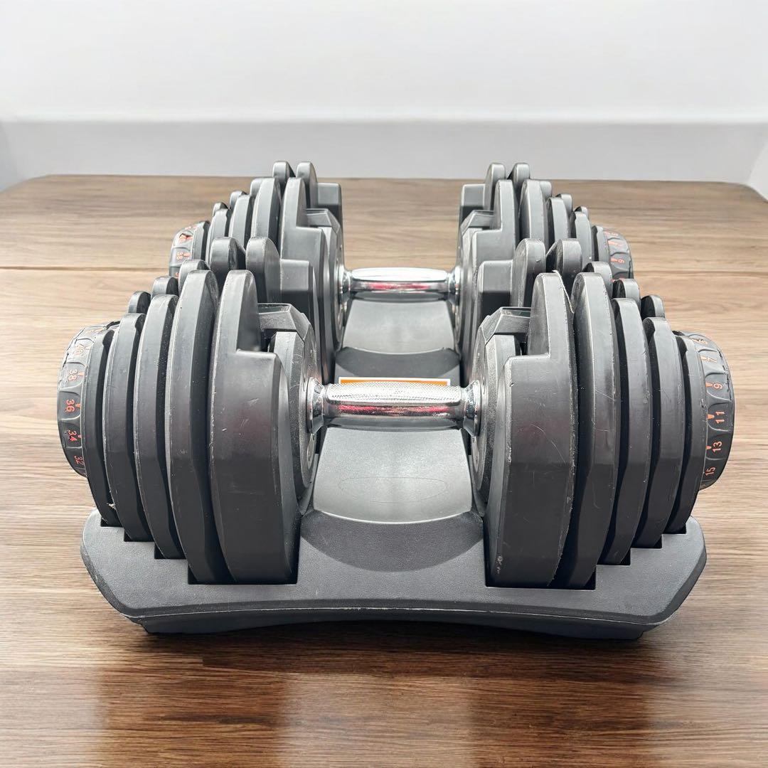 ② 【高重量40kg】可変式 ダンベル 筋トレ ジム 送料無料 セット購入 筋肉