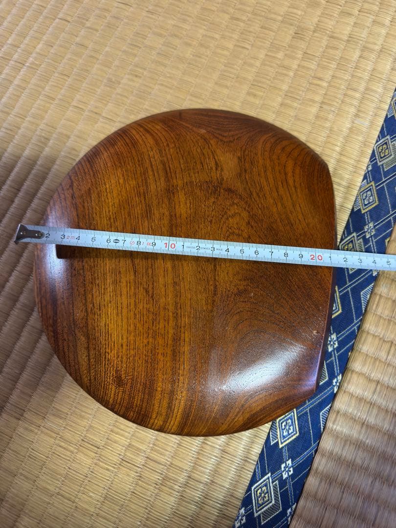 天然木製トレー　半月盆/皿　和風　15枚セット