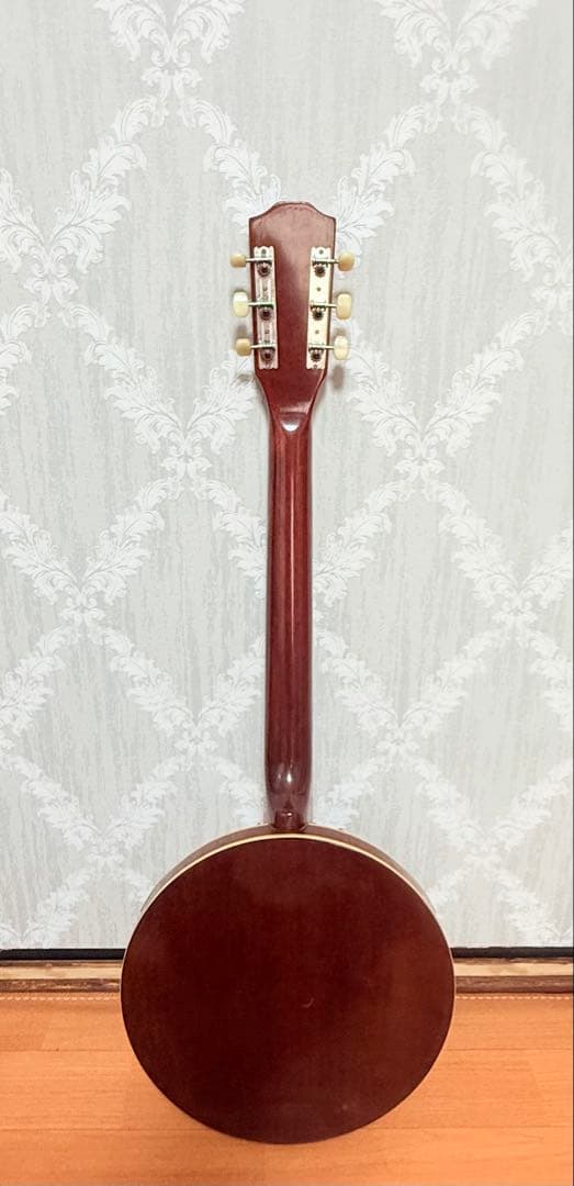 PIRLES ピアレス 5弦バンジョー ブラウン系 ハードケース付