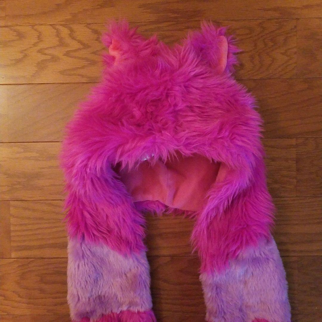 ディズニー　ファンキャップ　マフラー　チシャ猫