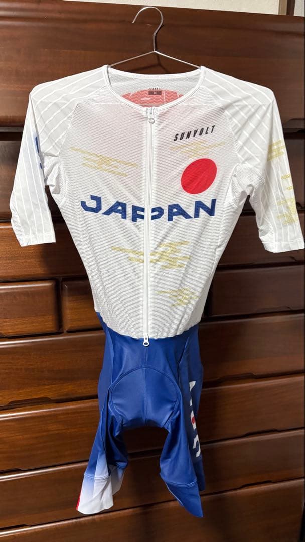 UCI グランフォンド世界選手権TeamJAPAN統一ジャージ(ワンピース)