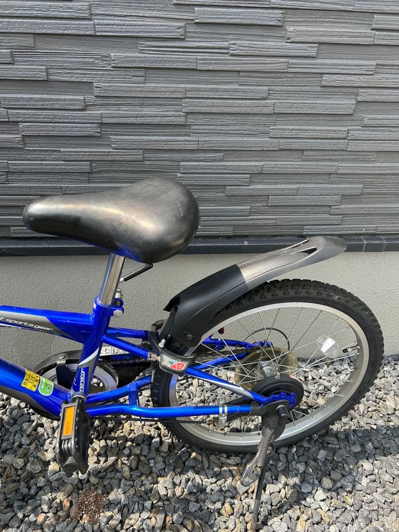 【奈良県　引き取り限定】子供用自転車　generator ブルー　変速付き