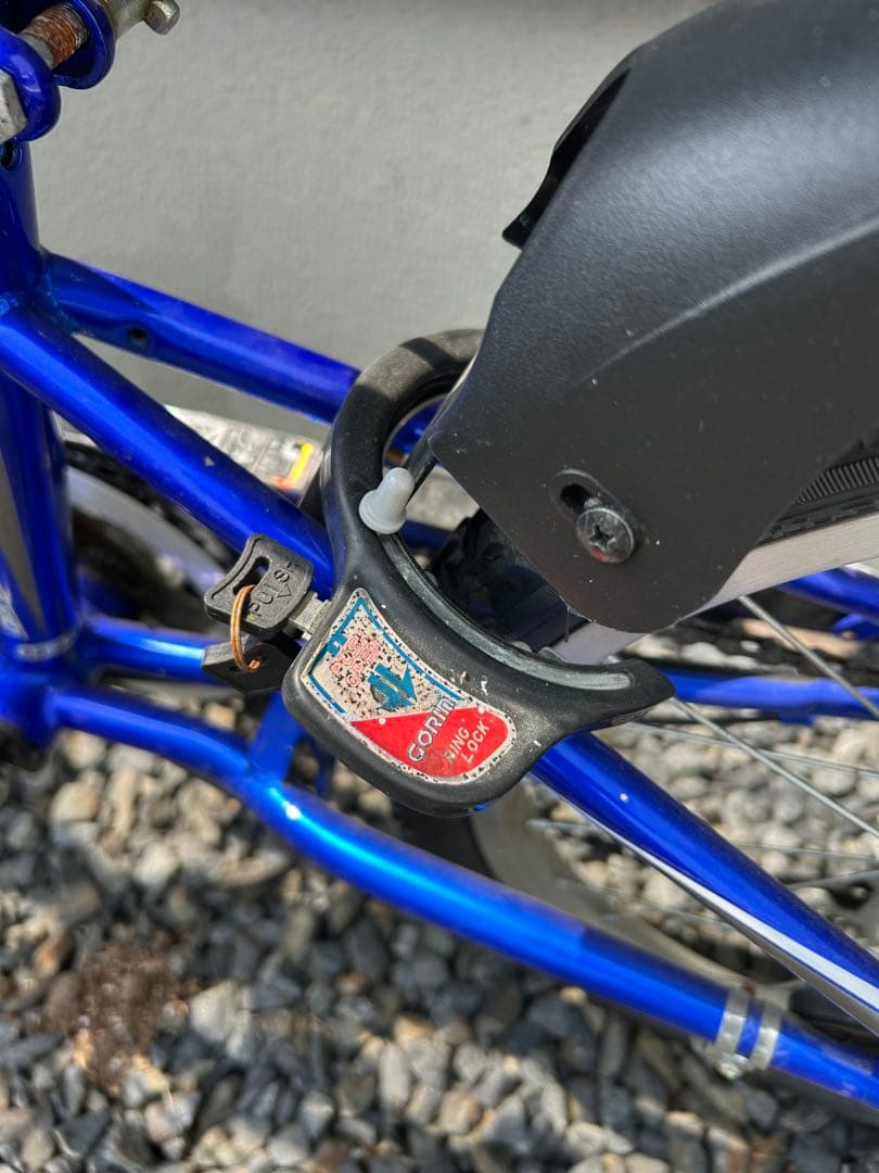 【奈良県　引き取り限定】子供用自転車　generator ブルー　変速付き