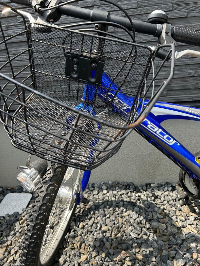 【奈良県　引き取り限定】子供用自転車　generator ブルー　変速付き