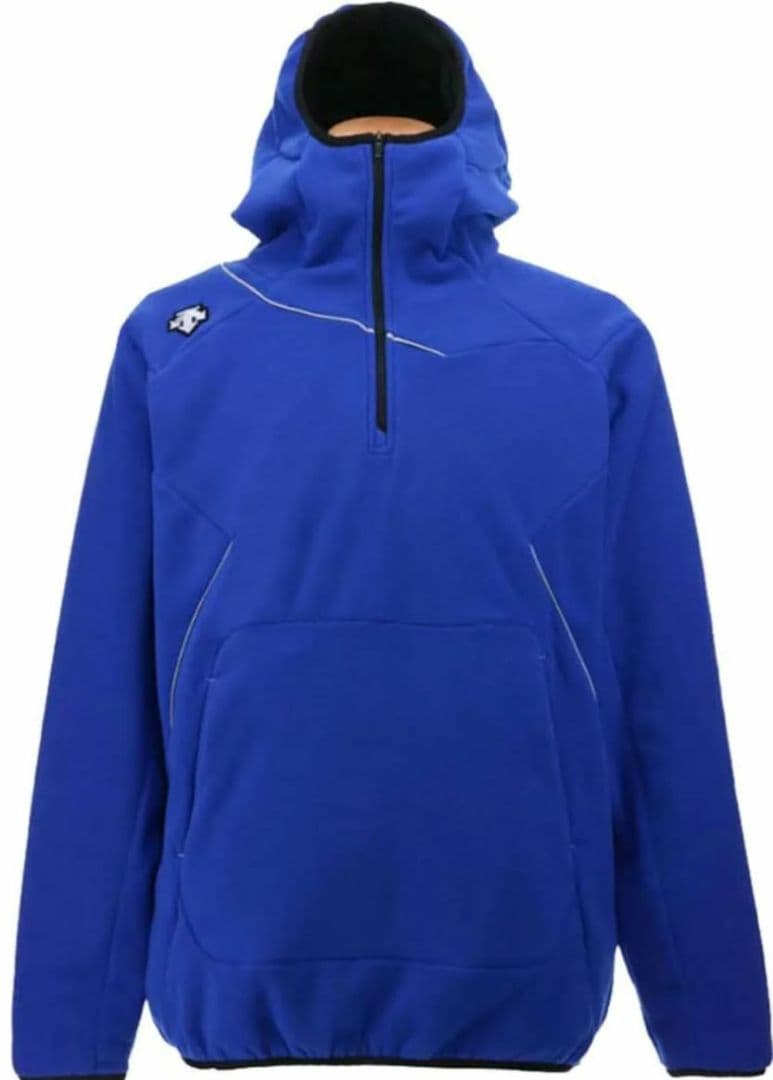 DESCENTE デサント フリース ジャケット パーカー ロイヤルブルー