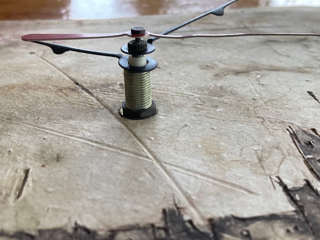 希少 乾工房 陶板時計 街並み 作家もの 足利市 陶器【動作確認済】